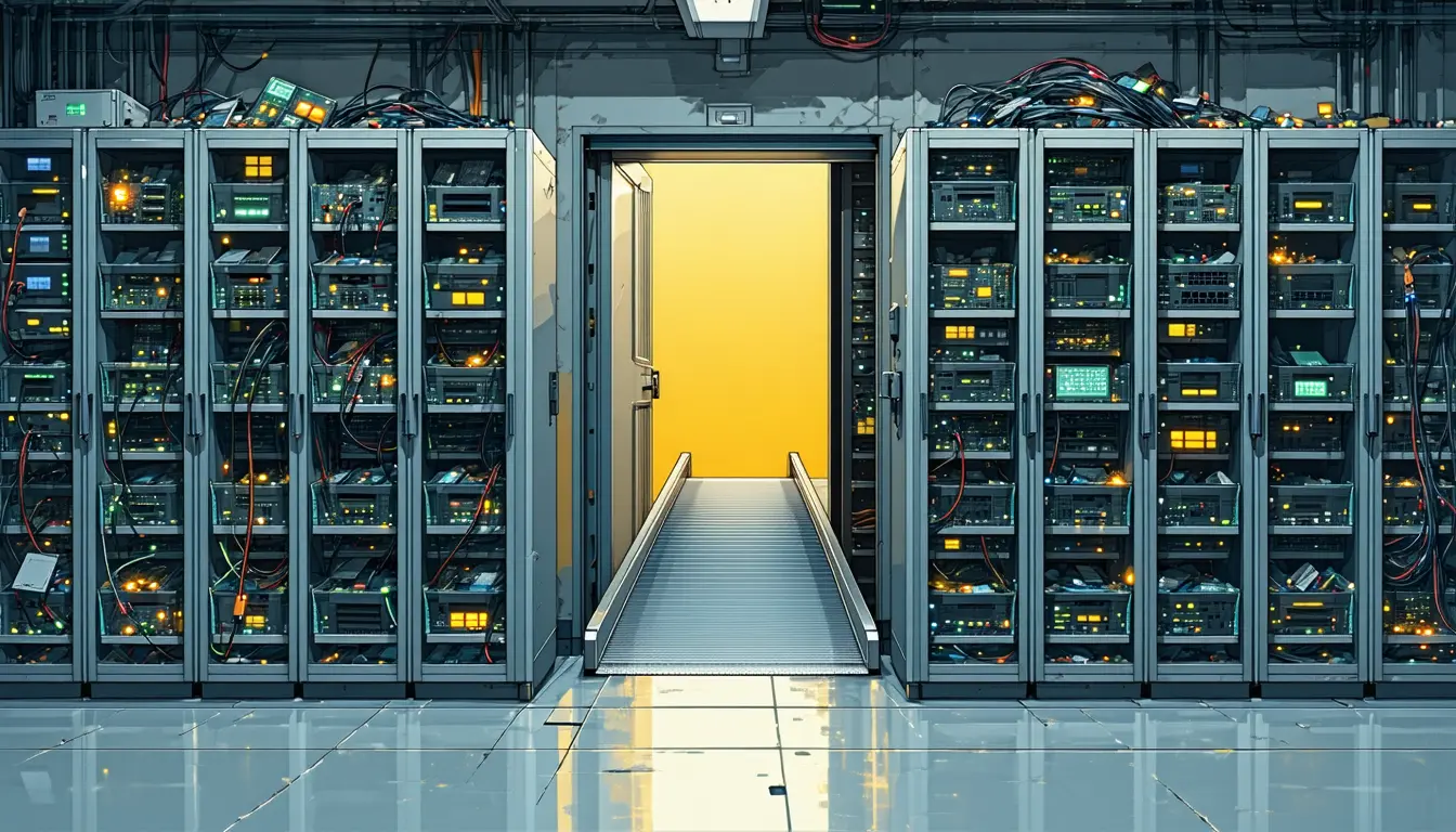 Illustration accompanying Cloudflare's Workers Issues hands grouped production errors to Claude Code, Cursor or Devin