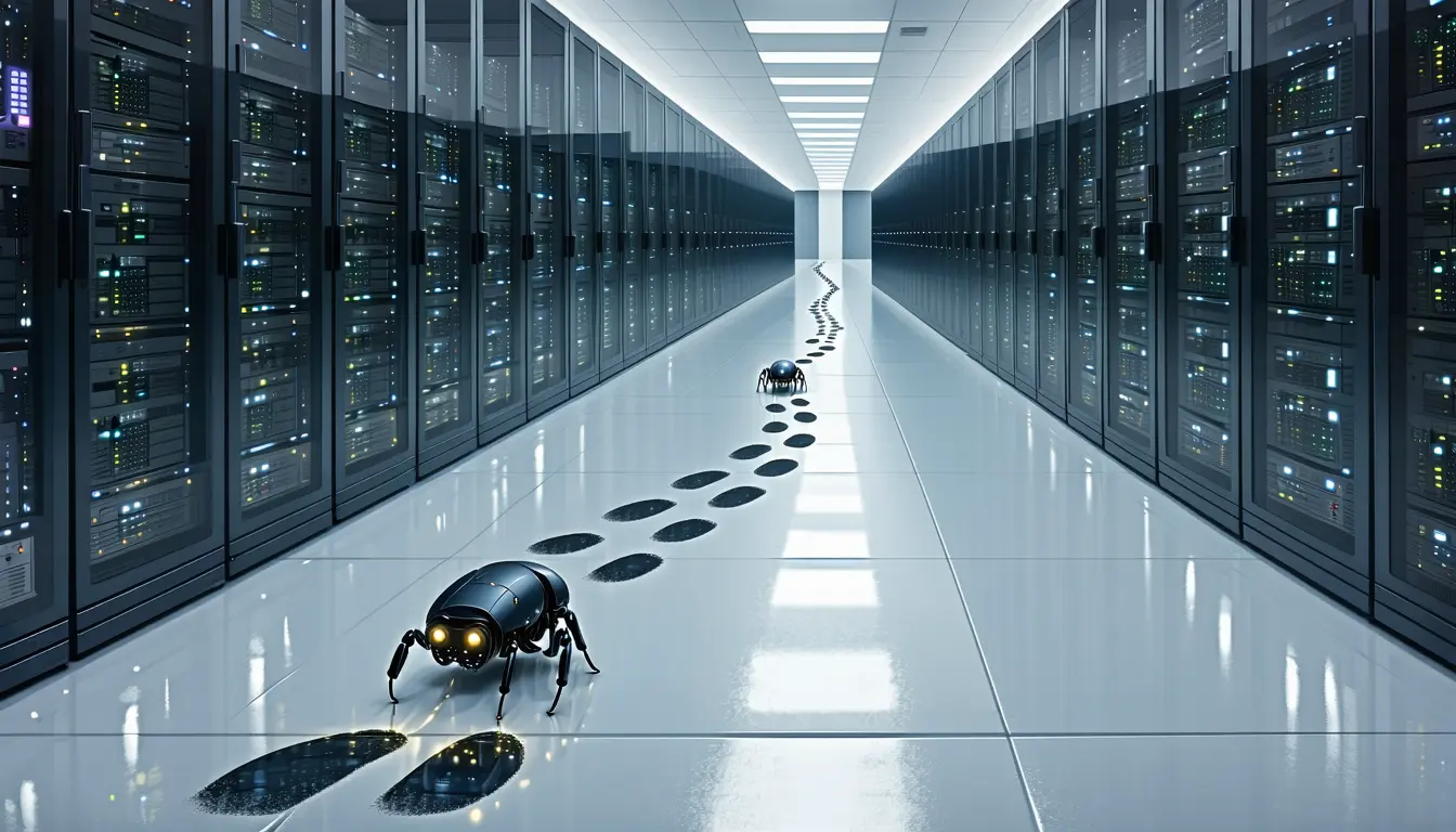 Illustration accompanying One site's Next.js logs show OpenAI's crawlers running JavaScript from September 25