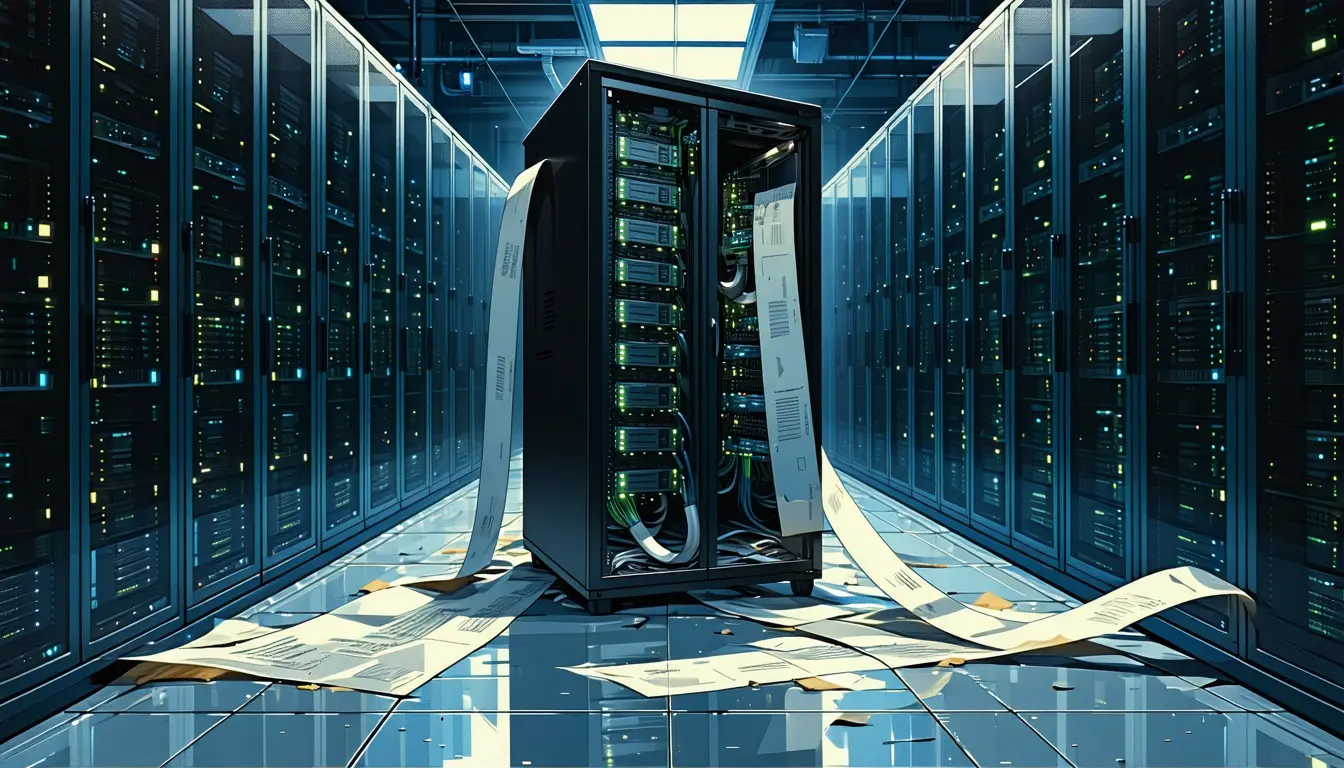 Illustration accompanying Ternary Bonsai 2 27B runs at two to three tokens a second on a GPU-less VPS