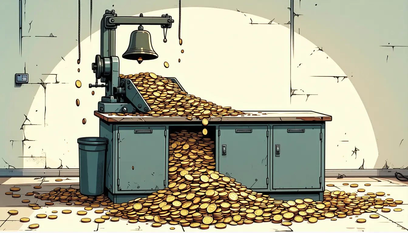 Illustration accompanying Anthropic's IPO would reprice $80 million of crypto perp bets behind $643 million in trading