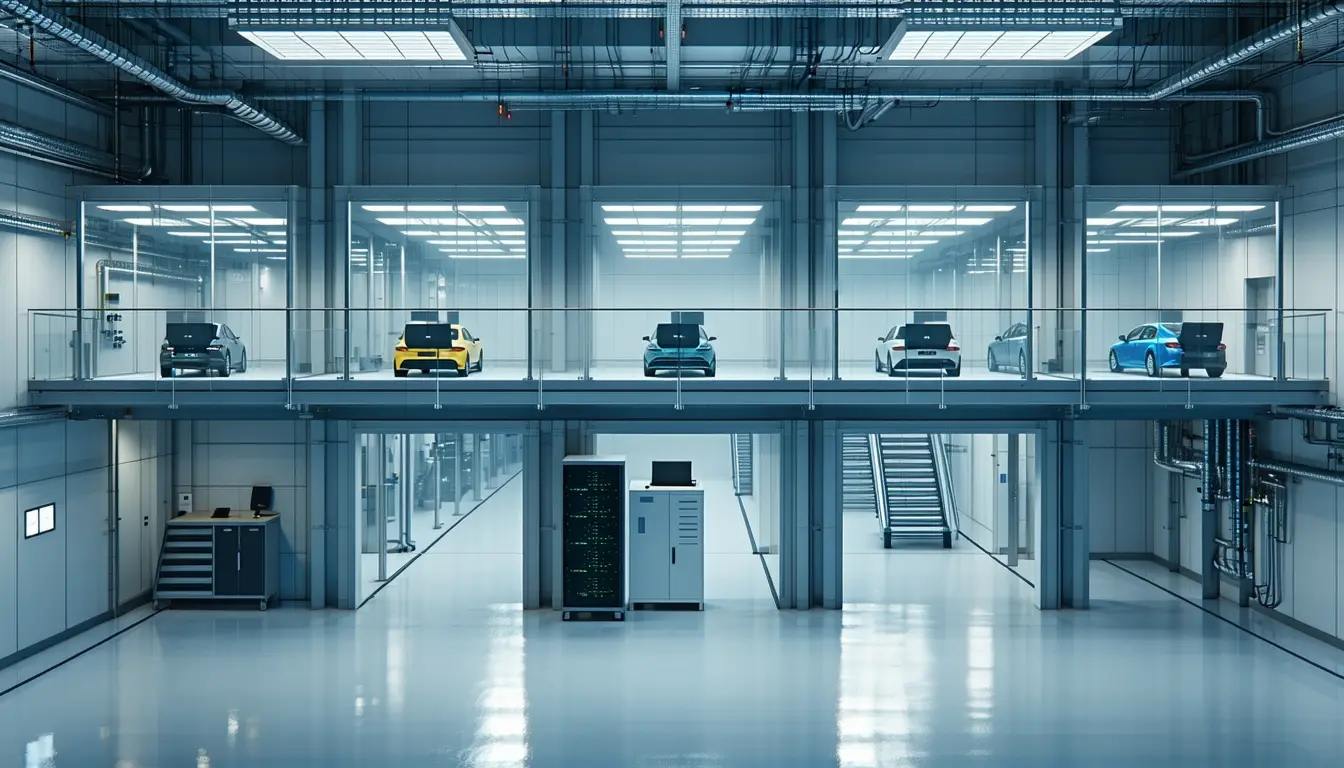 Illustration accompanying BMW will use agentic AI to cut a fifth of its managers by mid-2027