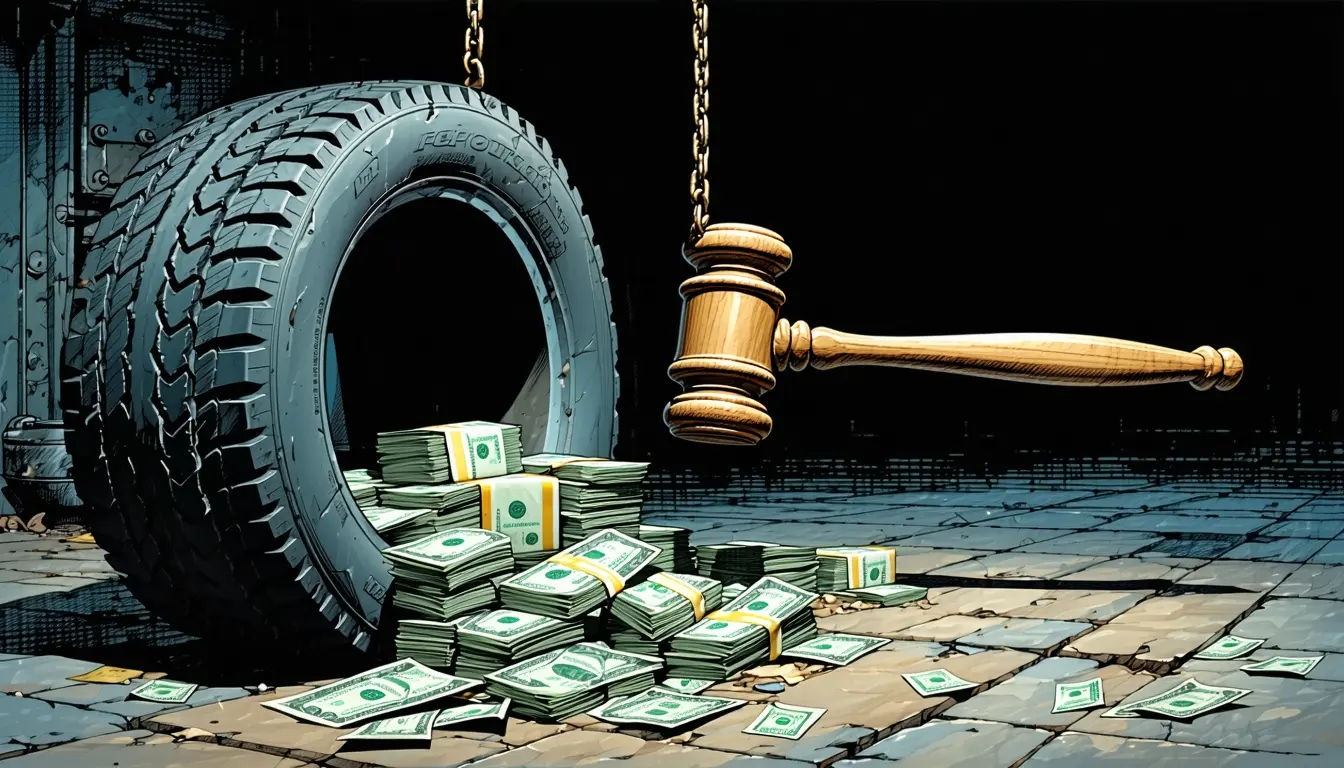 Illustration accompanying Korea's Supreme Court keeps Sewha IMC's former owners out of prison over a 27 billion won slush-fund case