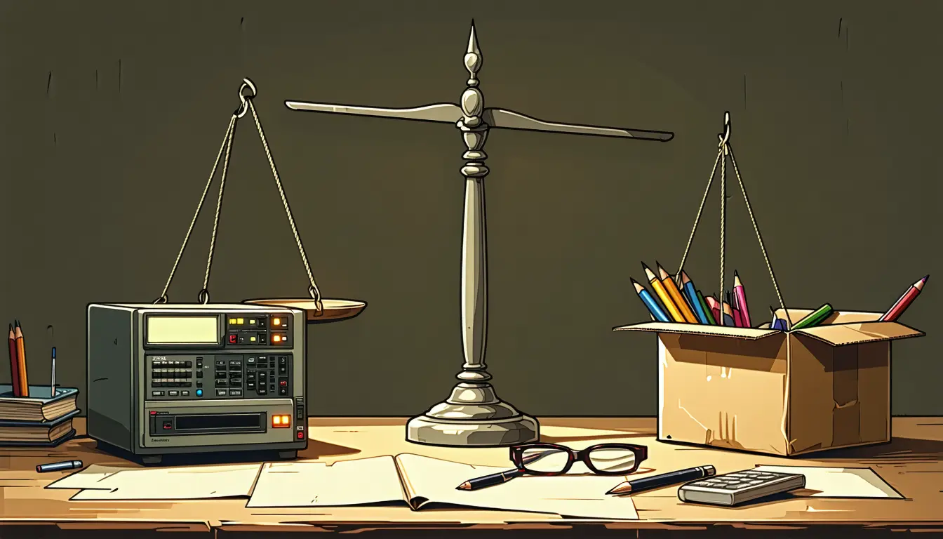 Illustration accompanying Two phrases will decide what California's AI workplace laws cost employers