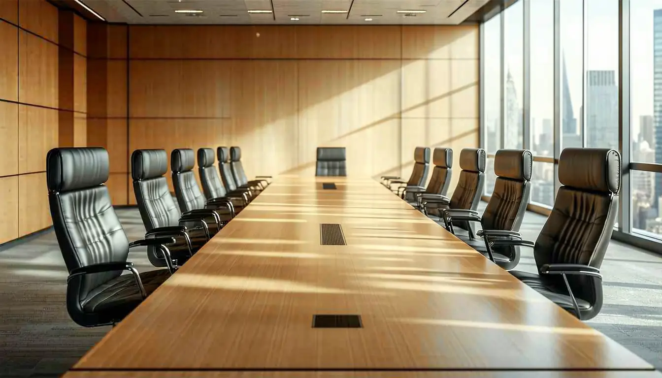 Illustration accompanying S&P 500 boards seat more CEOs as new appointments fall to the fewest since 2016