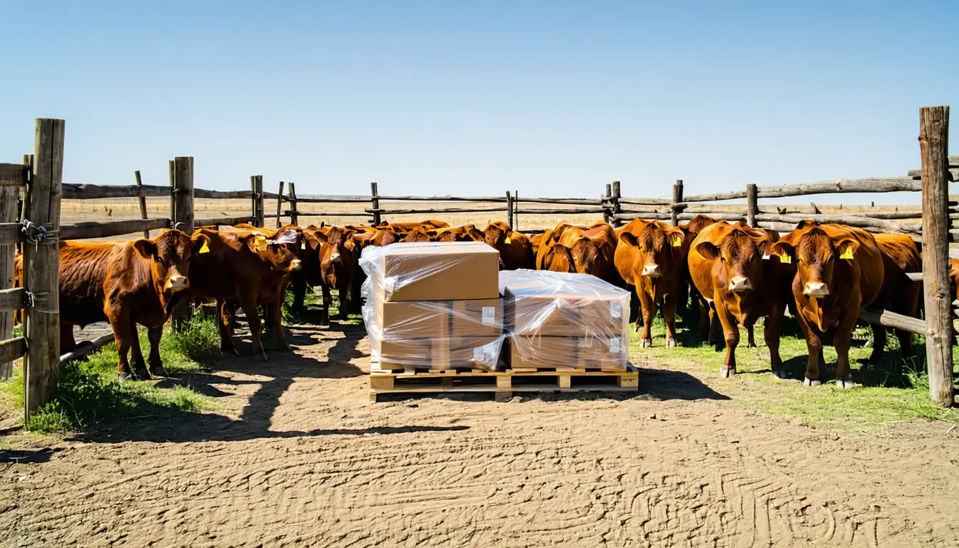 Illustration accompanying Trump's beef tariff cut trades ranchers' goodwill for a couple of cents off ground beef