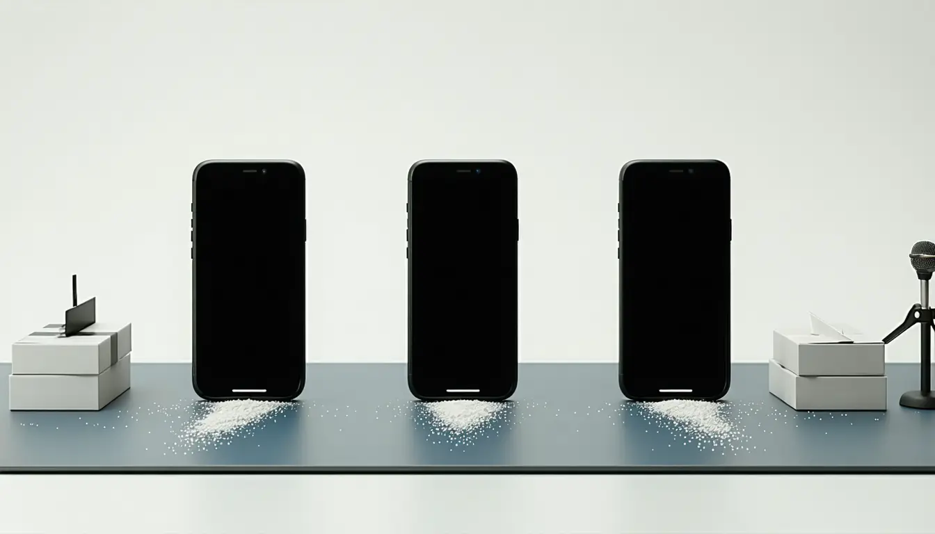 Illustration accompanying Speaker clicks on some iPhone 18 Pro units persist through iOS 27.0.1 and phone swaps