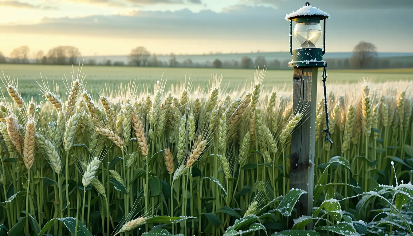 Illustration accompanying Australian grain growers are urged to plan for El Nino frosts at flowering