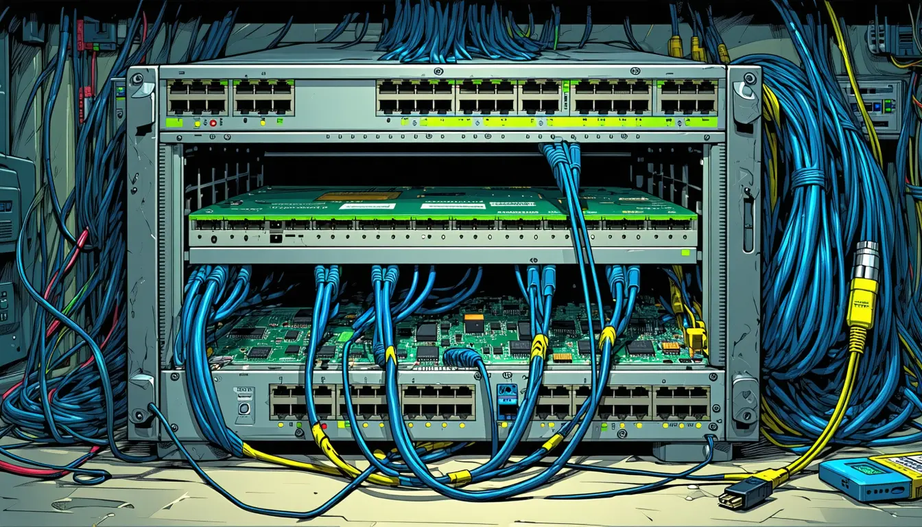Illustration accompanying CISA warns a single unauthenticated request can root MikroTik RouterOS below 7.24