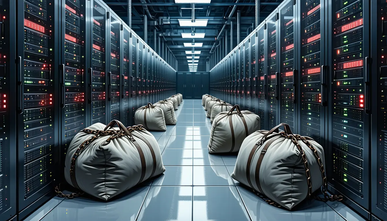 Illustration accompanying Zscaler counts a fifth fewer ransomware payments at a higher $432,000 average