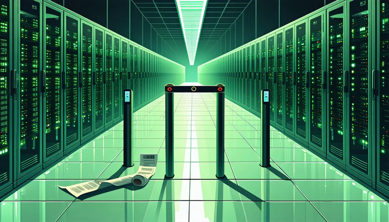 Illustration accompanying A free static host's daily visit quota turned away every visitor while the owner's check logged 'live-verified'