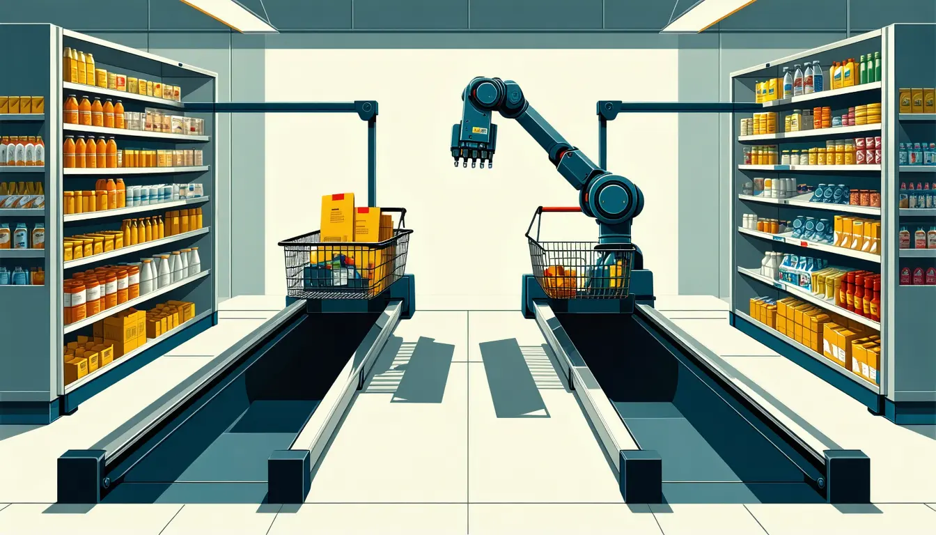 Illustration accompanying Amazon Payments blames its content after a contextual bandit lifted only one of two customer groups