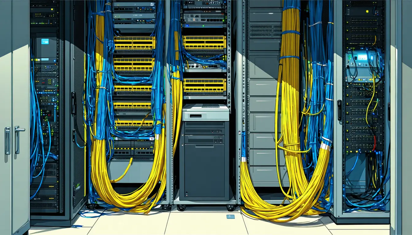 Illustration accompanying An undocumented flag in Claude Desktop points agent sessions at customer-run hosts