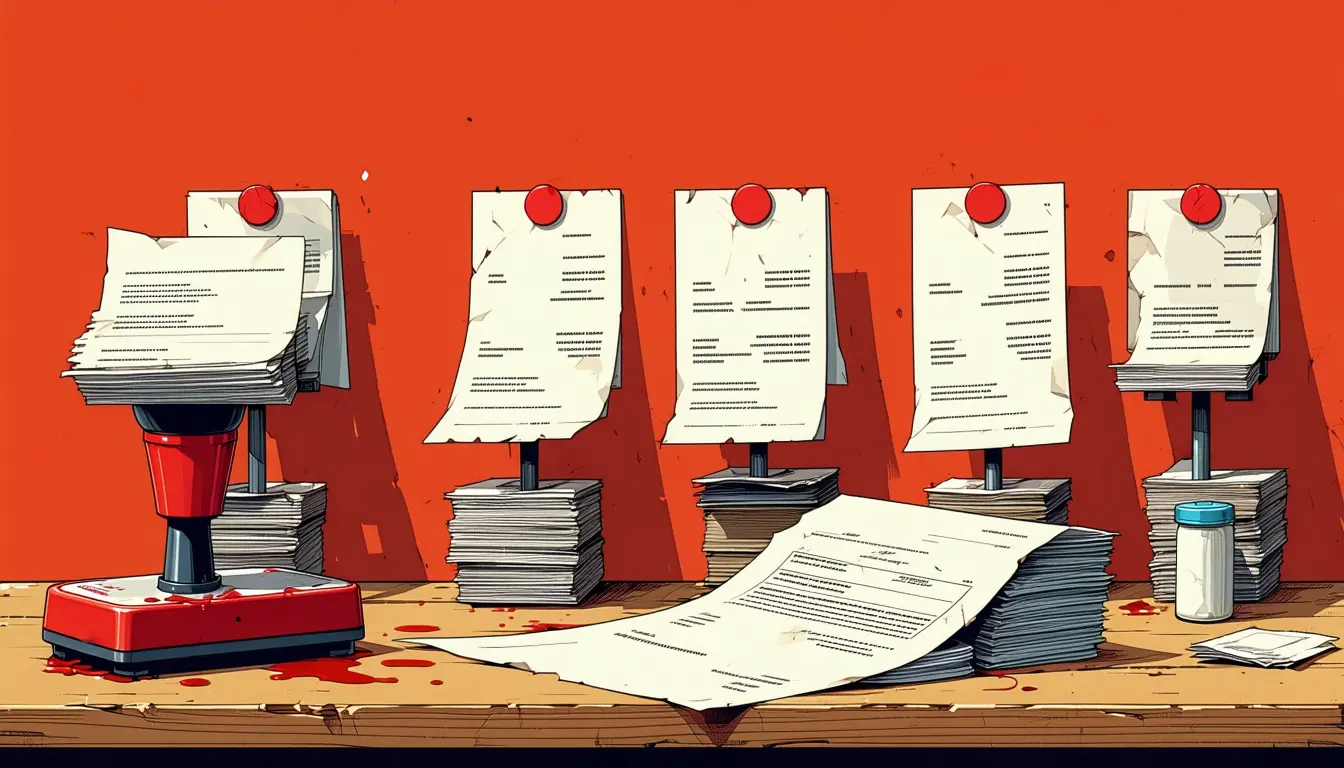 Illustration accompanying AppZen grades its own finance models ahead of frontier AI on five of six expense-audit controls