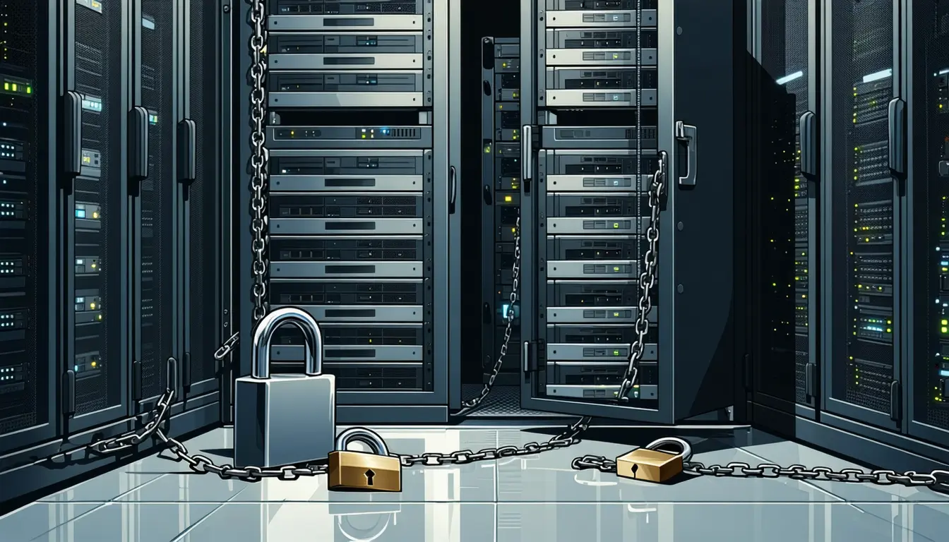 Illustration accompanying Attackers chained two already-patched Artifactory flaws to take admin and plant backdoor plugins