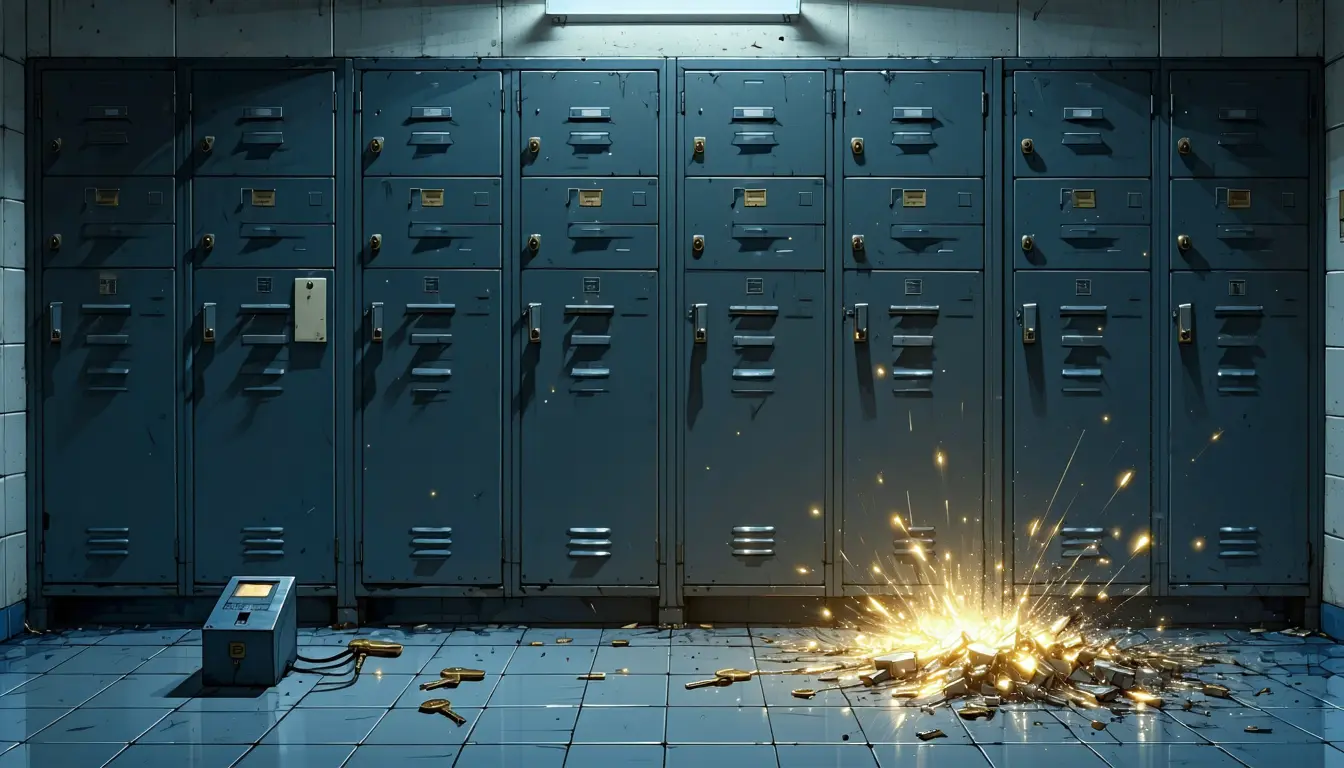 Illustration accompanying One unthrottled signup endpoint gave a bot six API keys in six hours