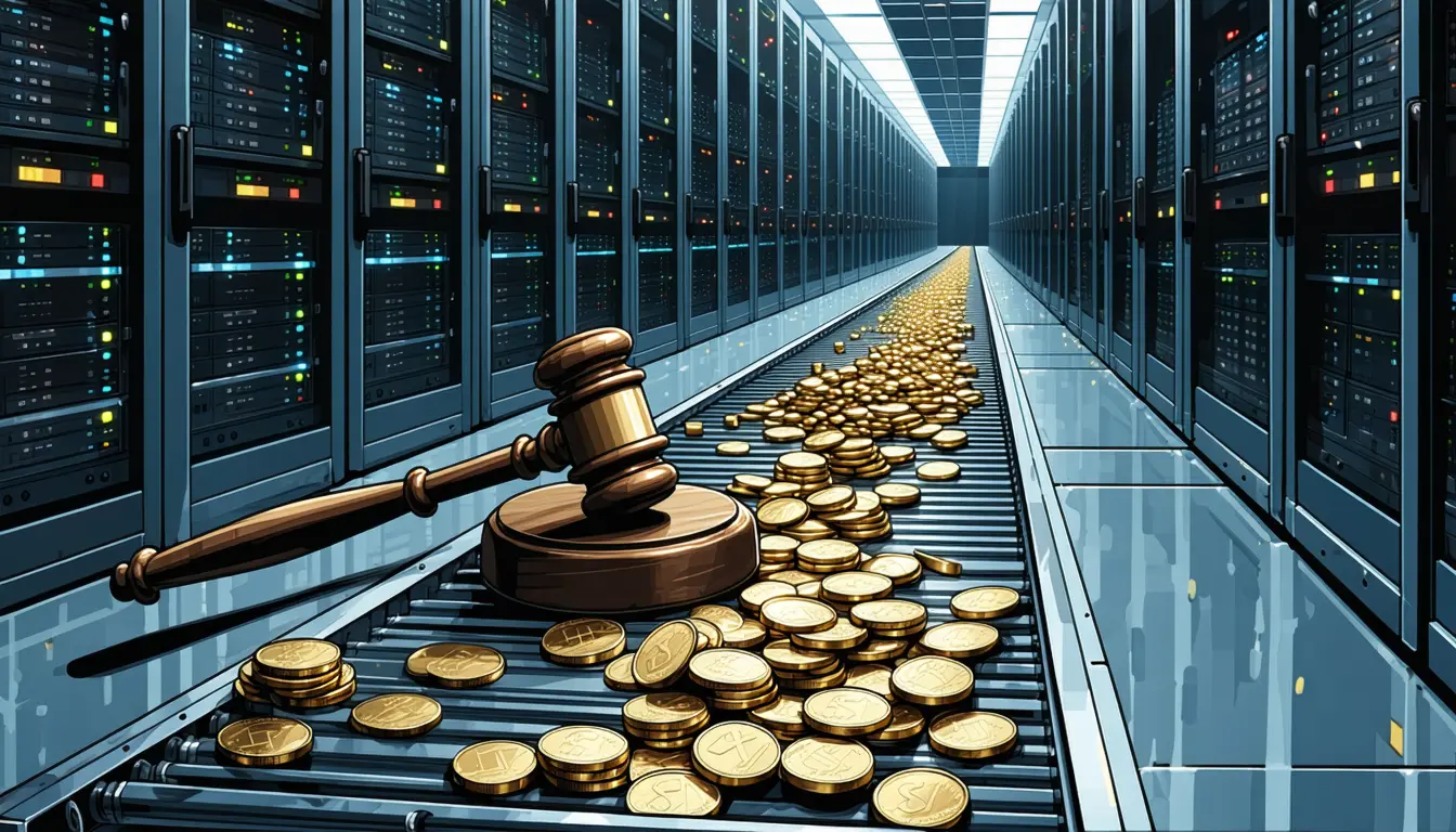Illustration accompanying Illinois asks a court to block its own 0.2% crypto tax until July 2027