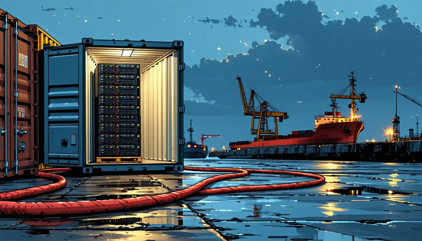Illustration accompanying Prosecutors trace $176 million from Malaysian shippers in Earthmade's $300 million server case