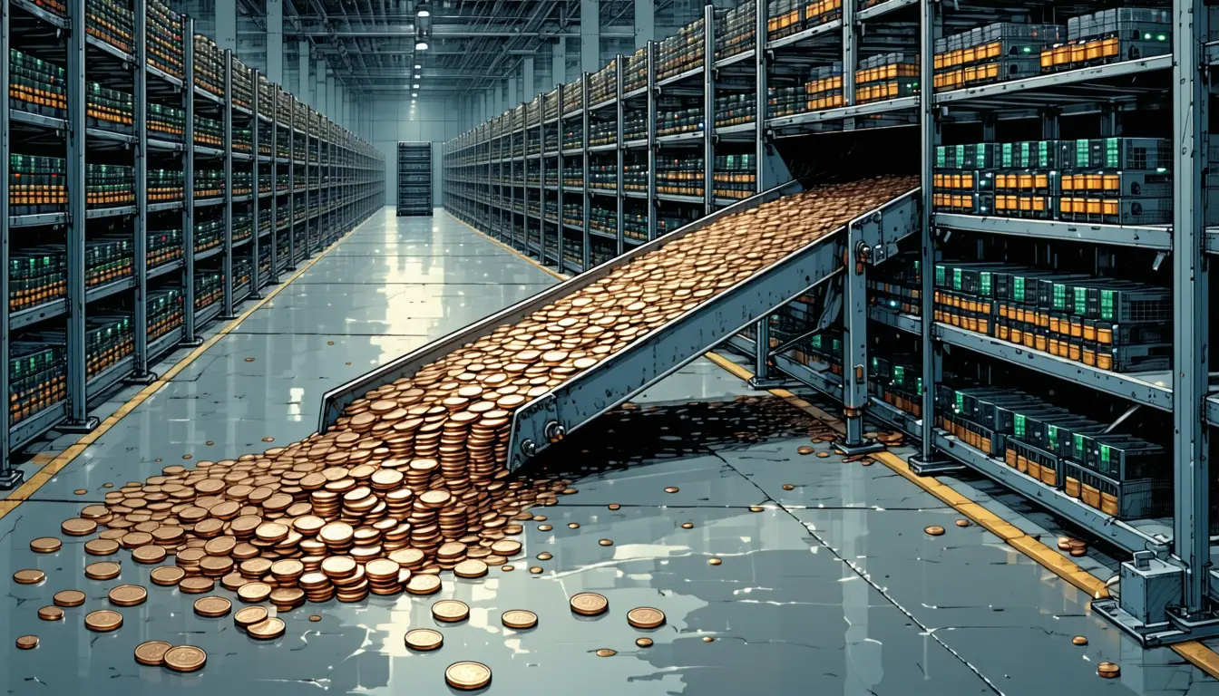 Illustration accompanying Strategy holds its bitcoin-funding preferred at 12% for a fourth straight month