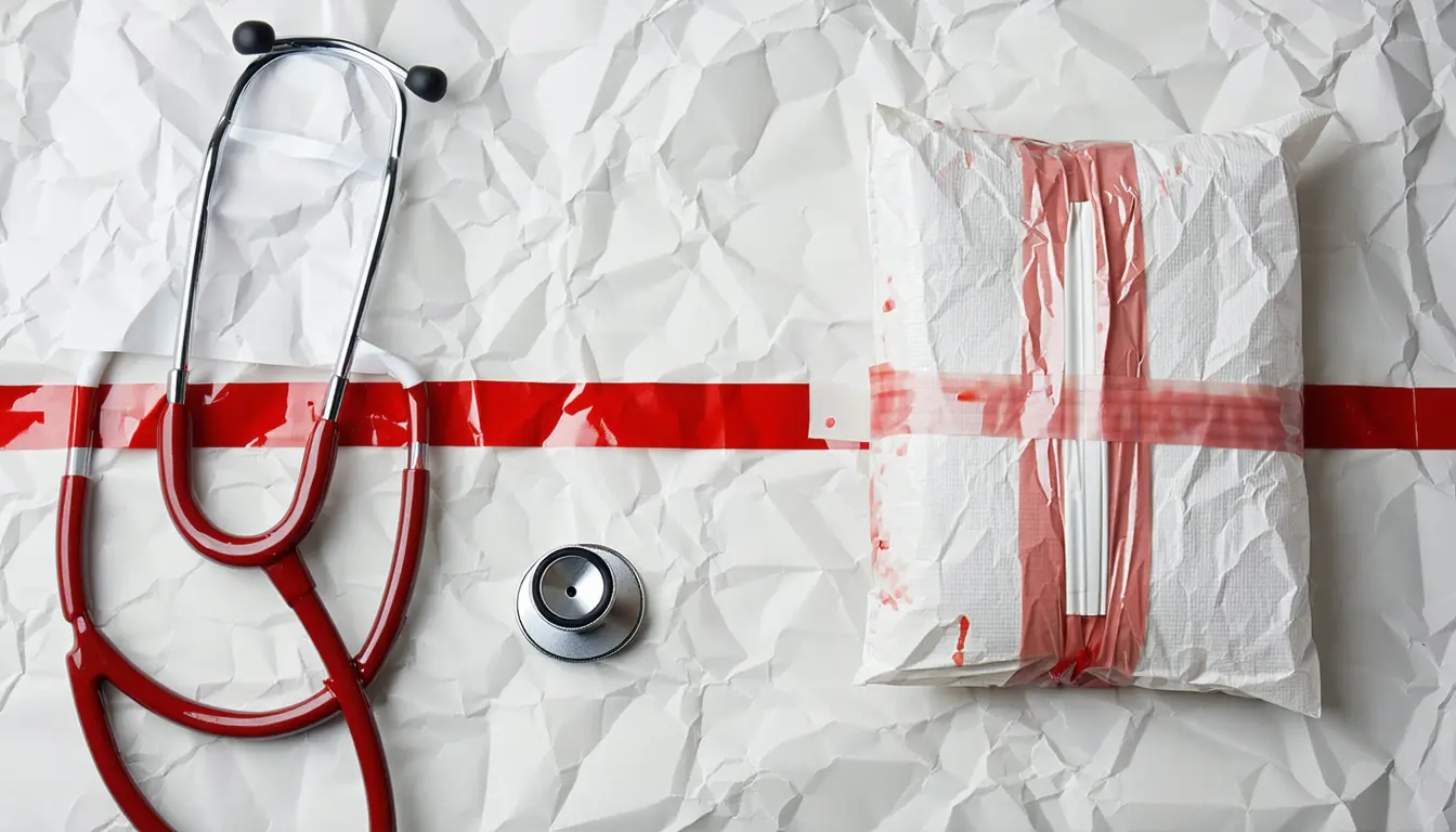 Illustration accompanying Free ACA checkups turn into billed sick visits when patients mention a health problem