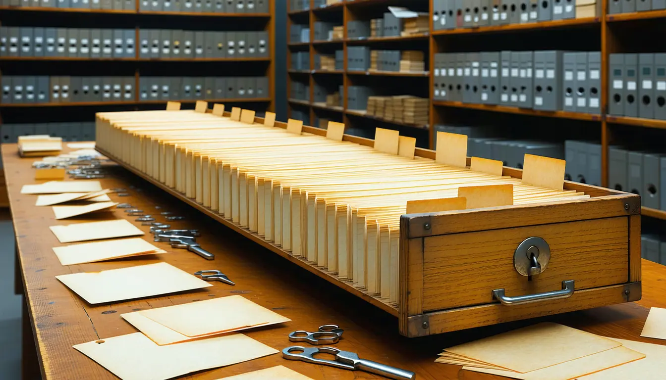 Illustration accompanying AI agents seeking century-old divorce records tried SQL injection on Canada's archive search