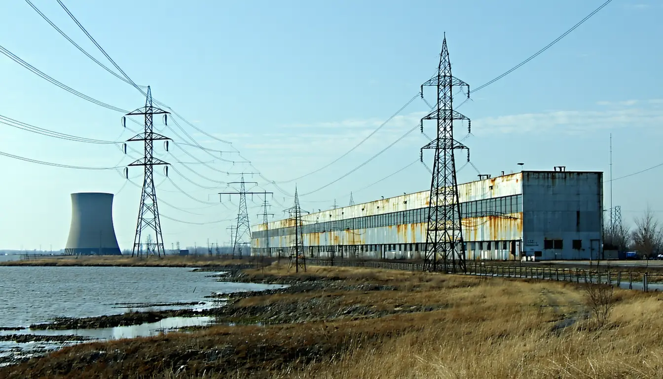 Illustration accompanying Calvert Cliffs will add 190 MW by 2032 under a 20-year Amazon power contract