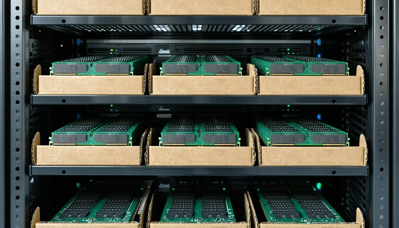 Illustration accompanying Micron expects much tighter memory supply in 2027 and 2028