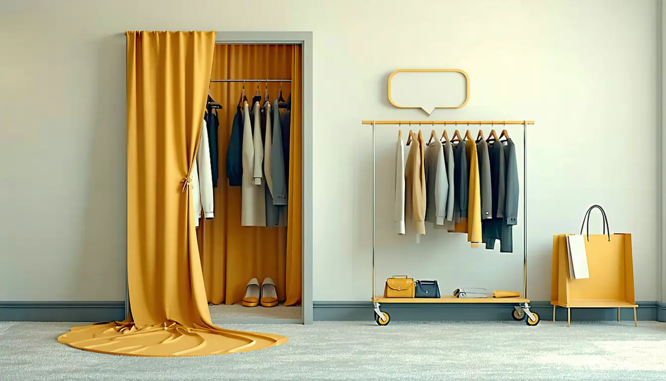Illustration accompanying OpenAI puts a fitting room and a wishlist inside ChatGPT