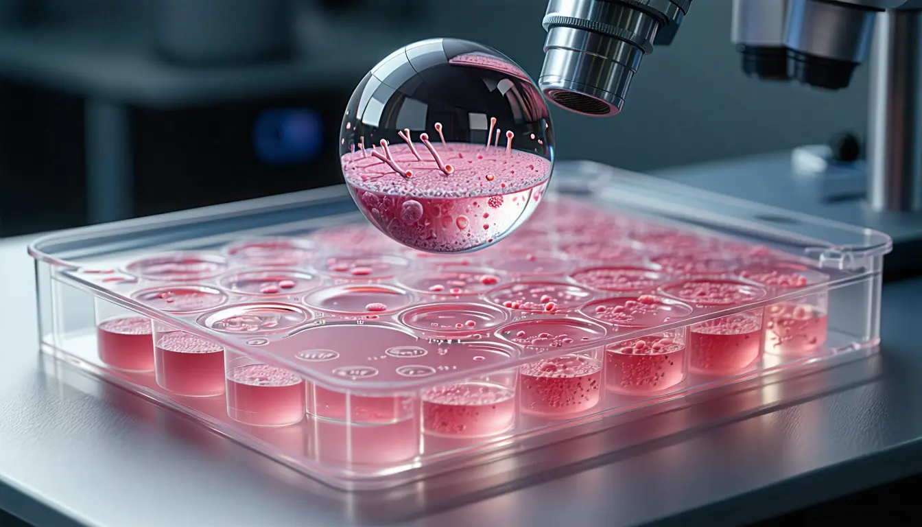 Illustration accompanying A machine-learning tool measures bacterial invasion and DNA damage one human cell at a time