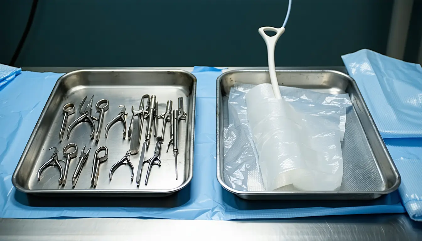 Illustration accompanying Amniotic membrane wraps halved time to first erection in one surgeon's prostate patients