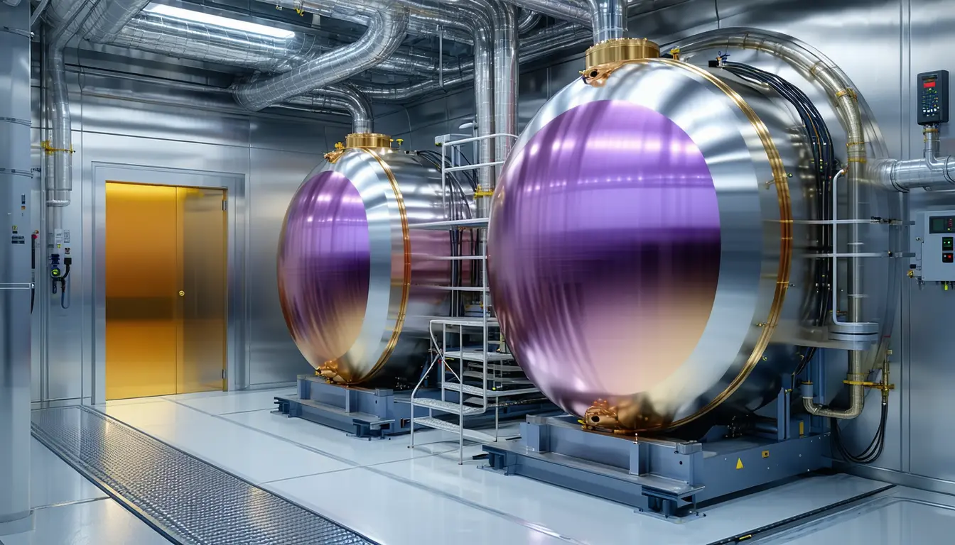 Illustration accompanying ANU coats two LIGO beamsplitters evenly to within a few atoms across 45 centimeters
