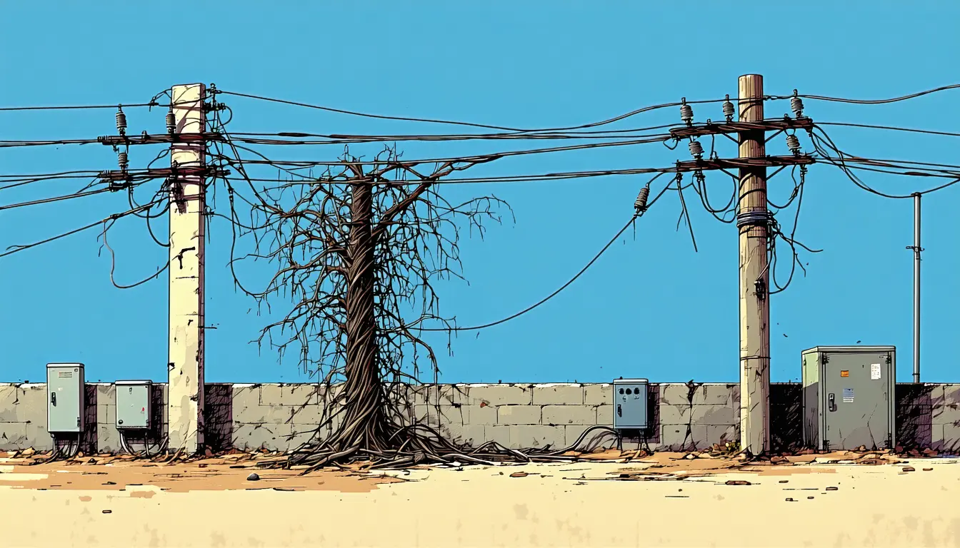 Illustration accompanying Delhi took 25 years to cut its grid losses from about 50% to 5%
