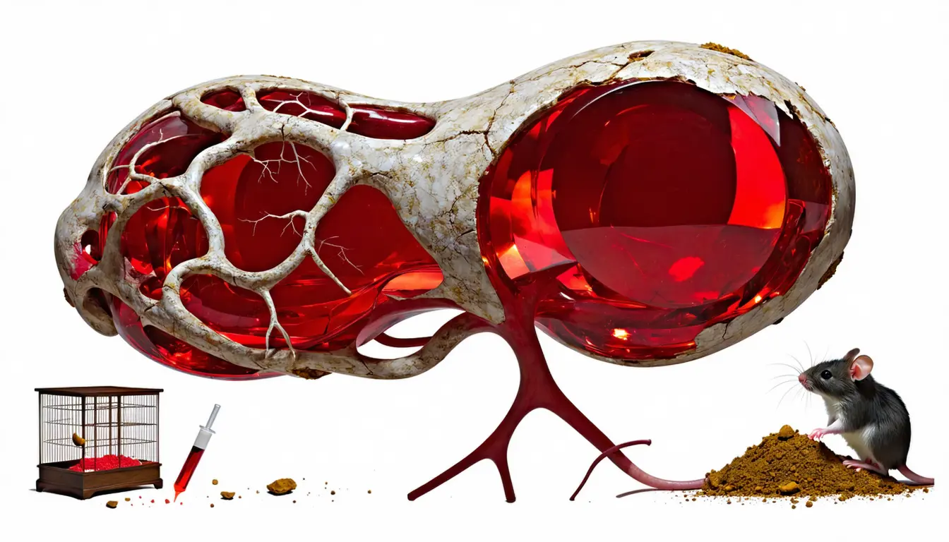 Illustration accompanying Mount Sinai team reverses APOE4-driven scarring of brain blood vessels in aged mice