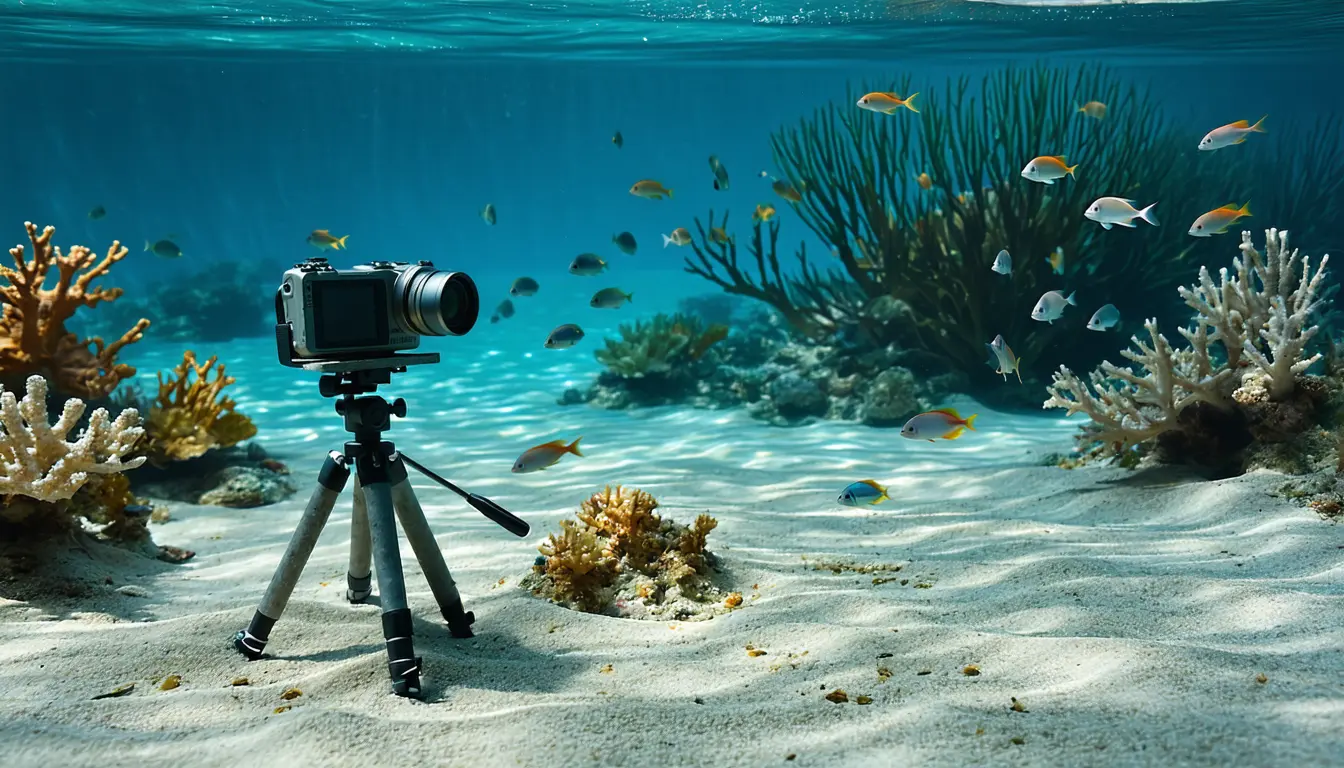 Illustration accompanying Vision models fine-tuned on Cornell's labeled reef video still struggle to read wild fish behavior