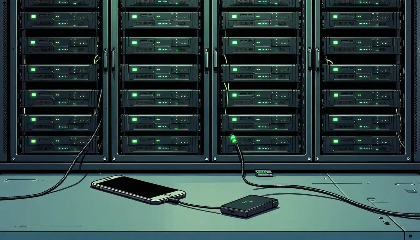 Illustration accompanying Android 17 copies forensic logs to Google's servers, where no one can delete them for 12 months