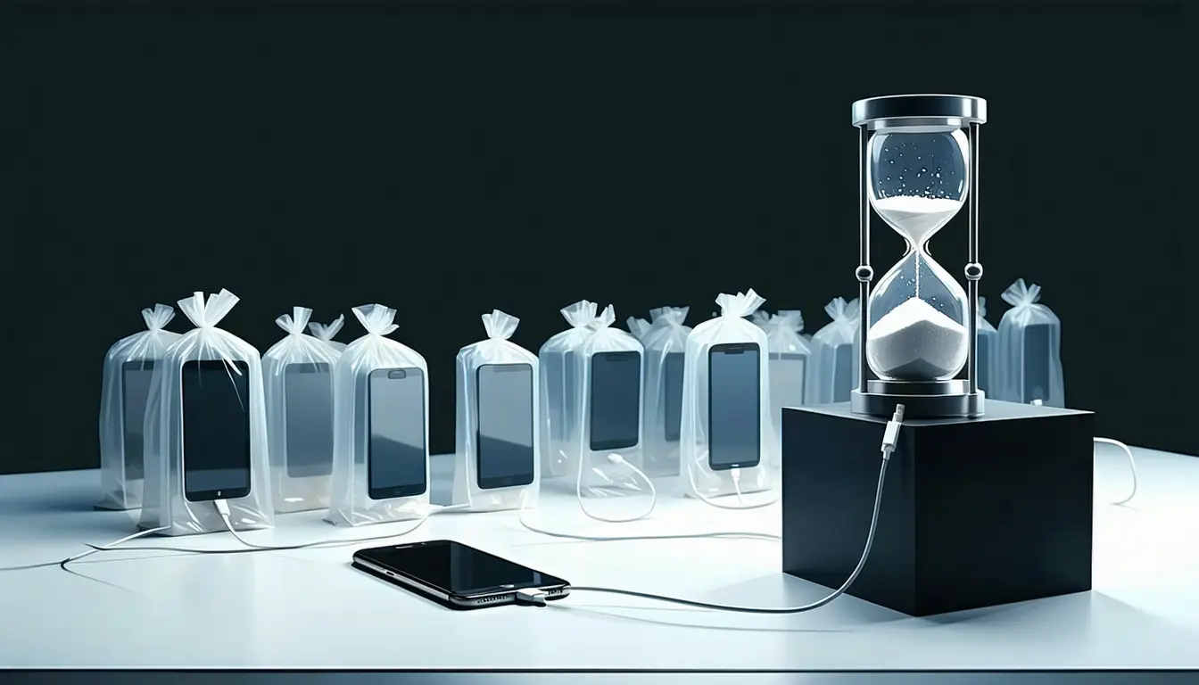Illustration accompanying GrayKey maker claims seized iPhones can stay in AFU through Apple's 72-hour reboot