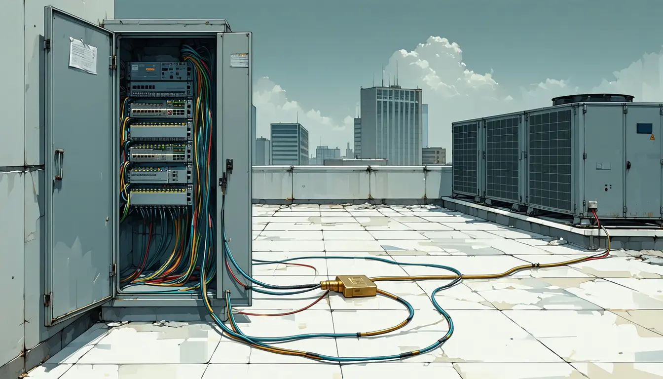 Illustration accompanying Johnson Controls EasyIO Neo controllers send building-system logins over plain HTTP