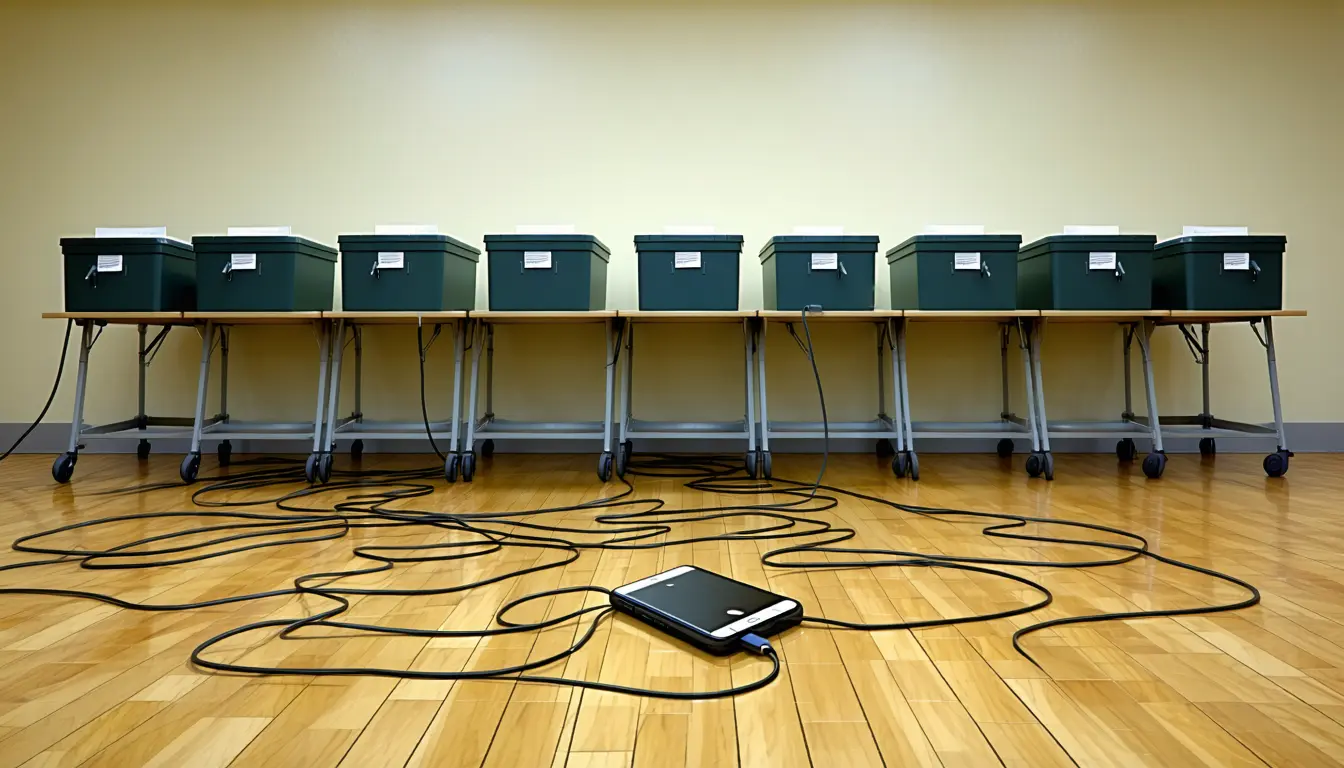 Illustration accompanying Seventy cloned crypto sites use a fake rewards vote to get wallets connected