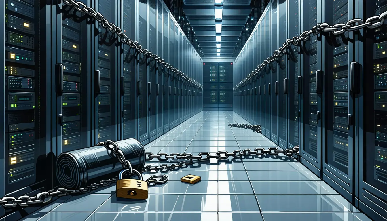 Illustration accompanying Warlock ransomware group narrows its targets to large Spanish- and Portuguese-speaking organizations