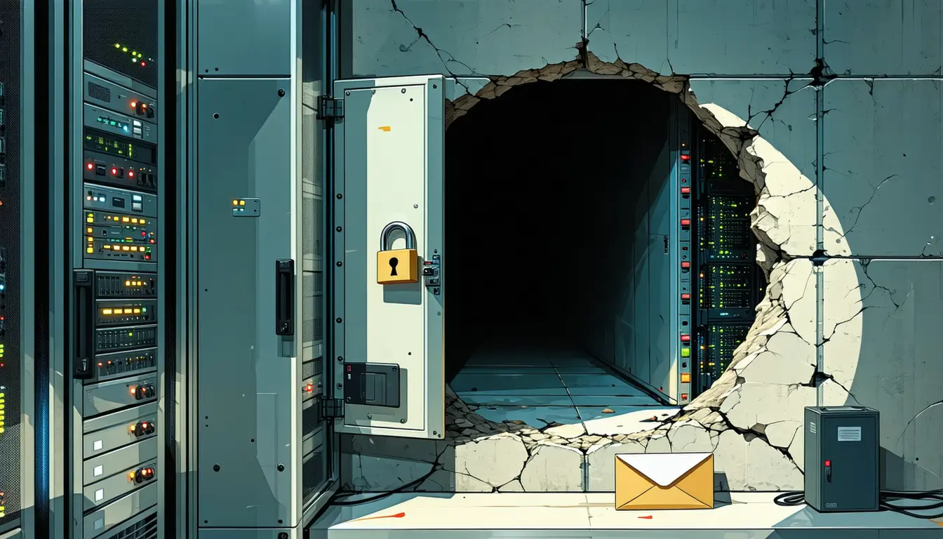 Illustration accompanying Cloudflare's cloudflared 2026.9.3 adds optional one-time-PIN email gating for Quick Tunnel links