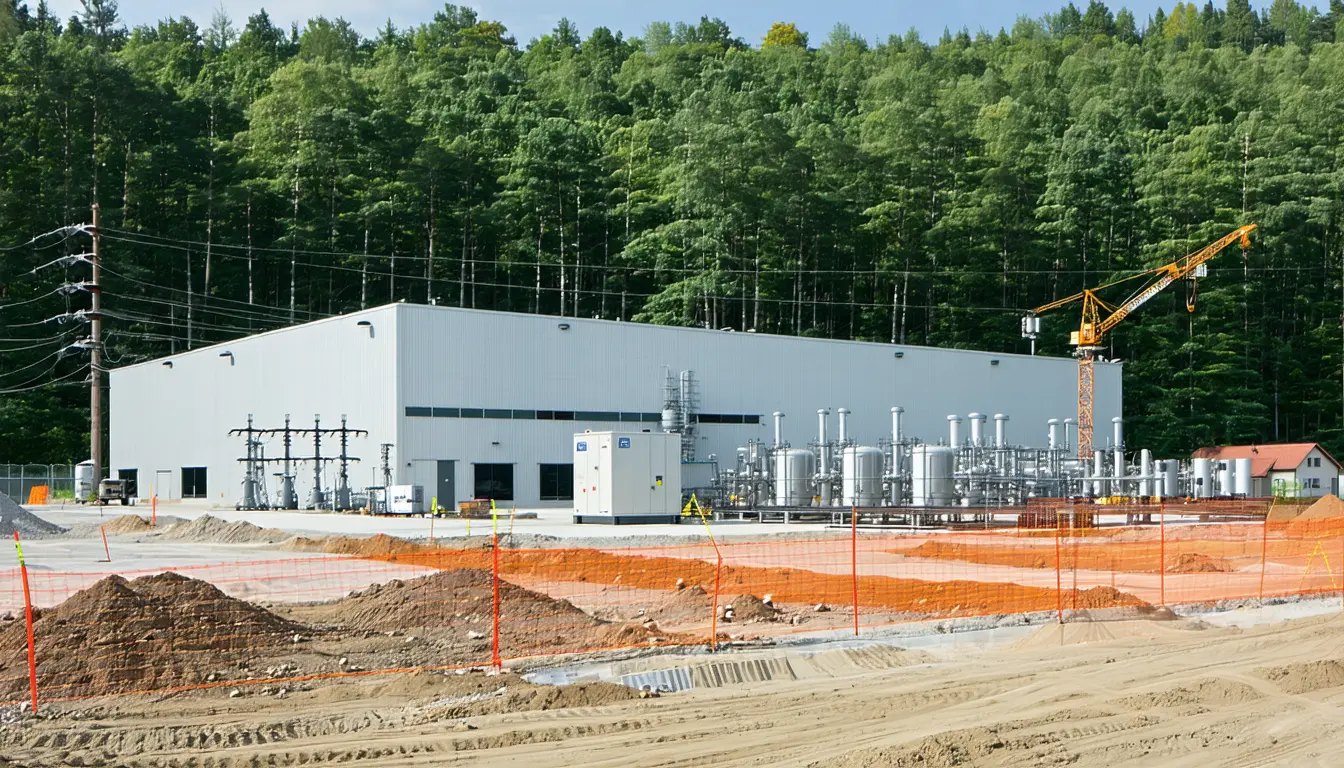 Illustration accompanying Data center developers are buying their own substations and batteries to get past local opposition