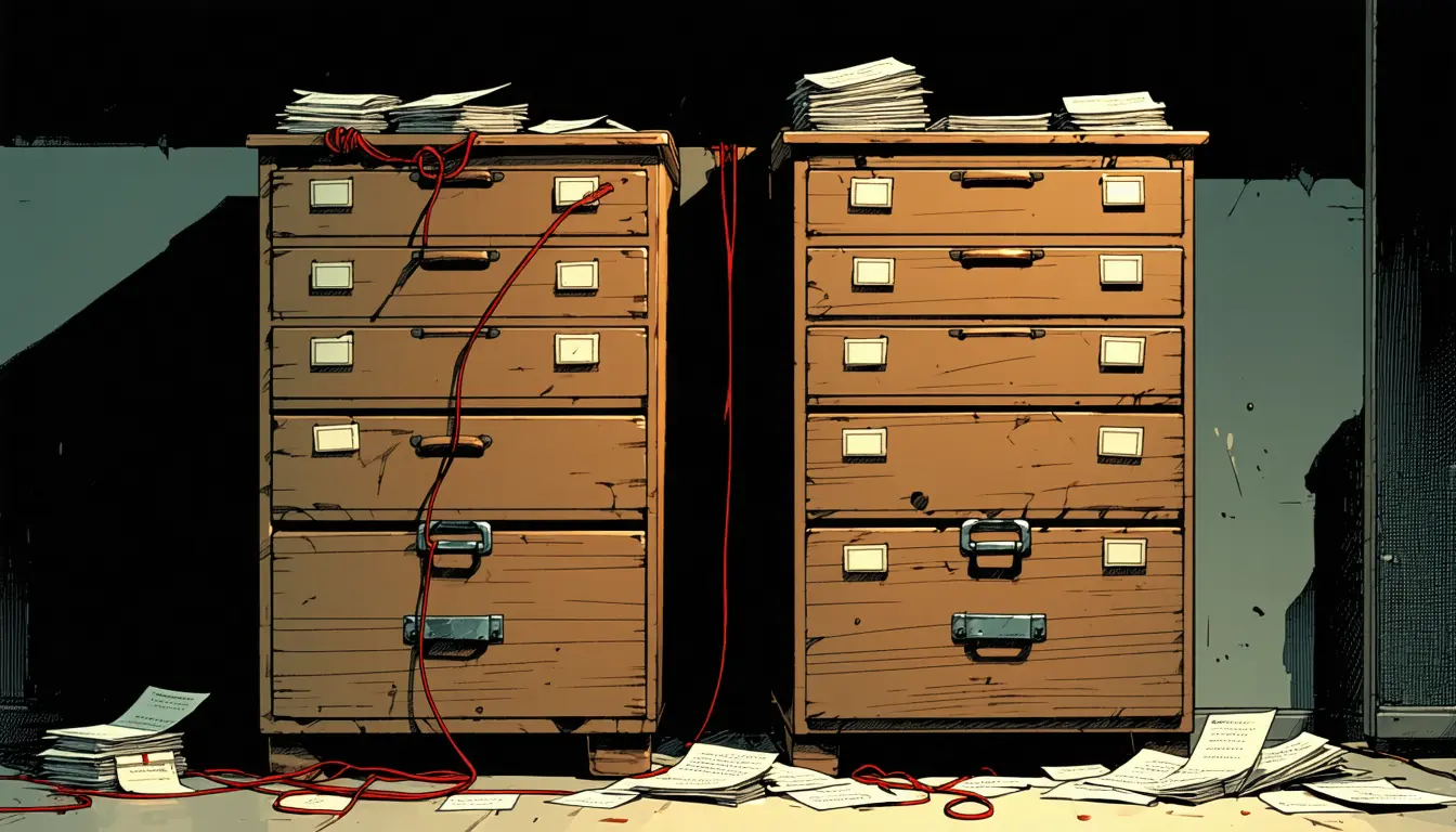Illustration accompanying Laravel's one-line foreign key migration stalls writes on two Postgres tables