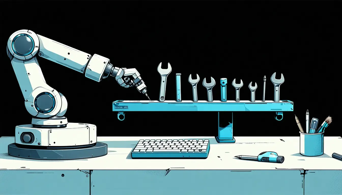 Illustration accompanying PreToolUse hooks now enforce the rules one developer's coding agent kept skipping