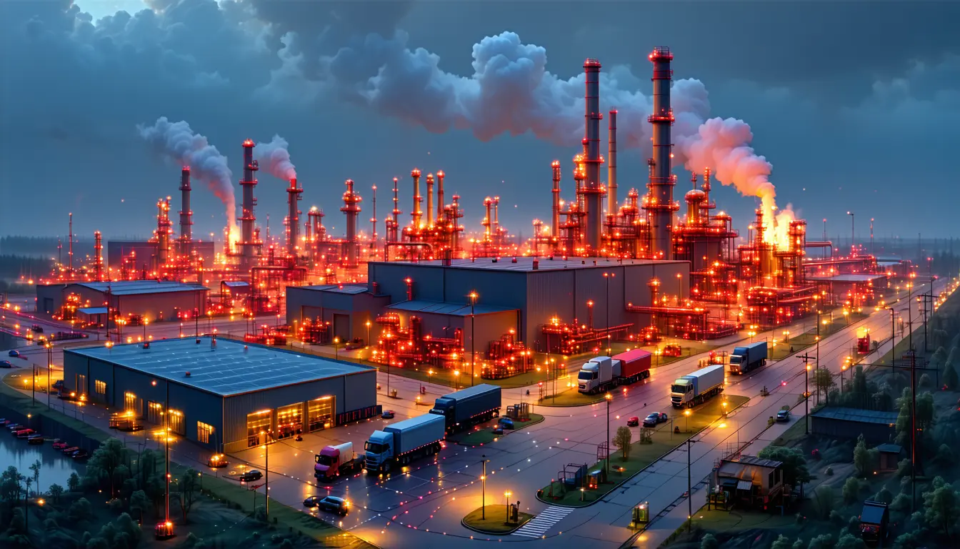 Illustration accompanying Korea's FSC weighs exempting low-carbon industries from Scope 3 supply-chain reporting