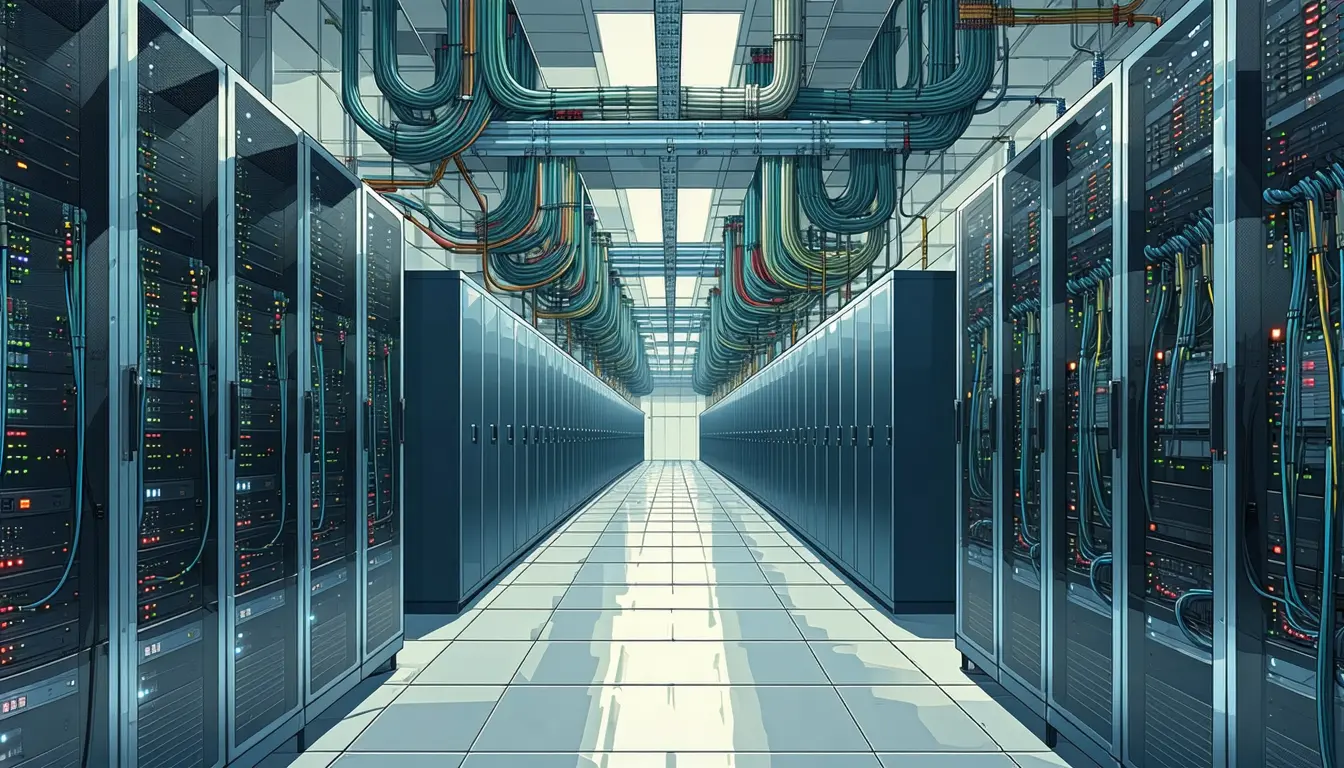 Illustration accompanying AI rack retrofits run out of busway and breaker capacity long before they run out of megawatts