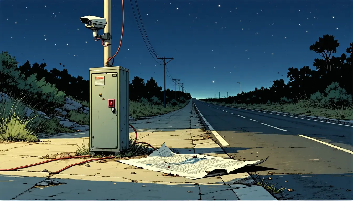 Illustration accompanying Flock's new plate-search safeguards leave the checking to police agencies
