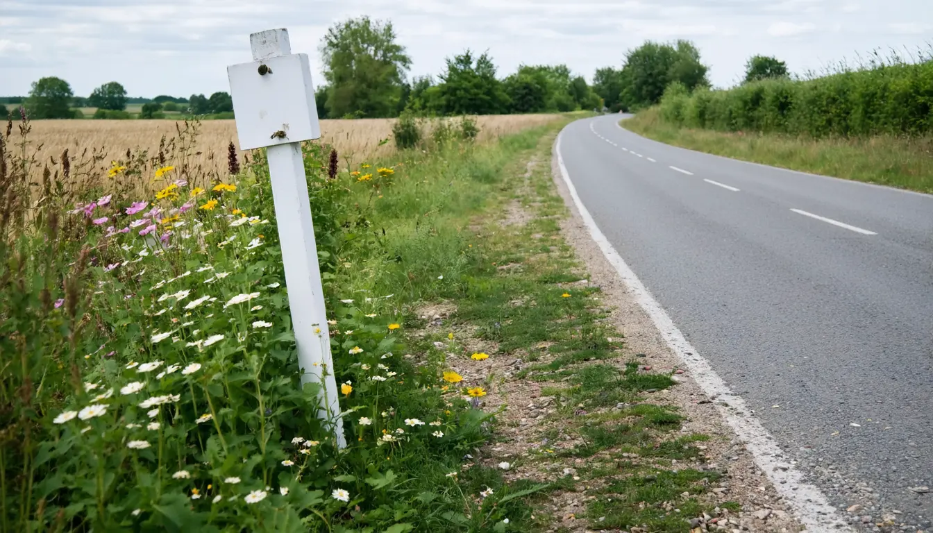 Illustration accompanying Lightly maintained Ottawa-area roadsides hold 45% more bees and flower flies