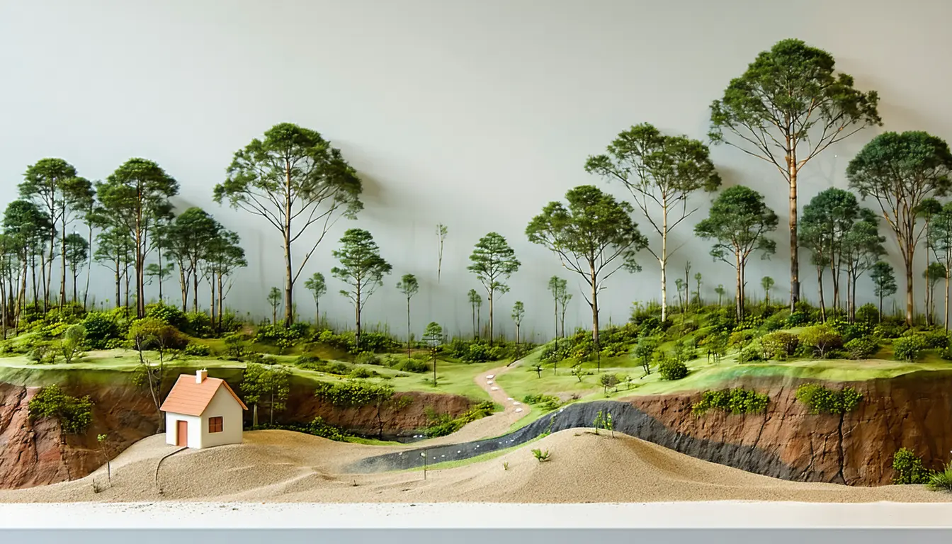 Illustration accompanying Watering green firebreaks 2 mm a day slowed simulated bushfires in a Noosa model