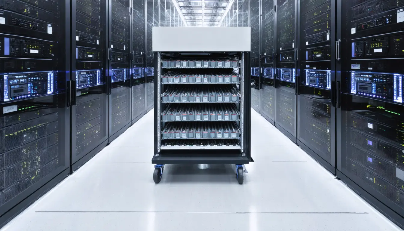 Illustration accompanying Toshiba puts 60 billion yen into doubling its AI data-center hard-drive capacity by FY2027