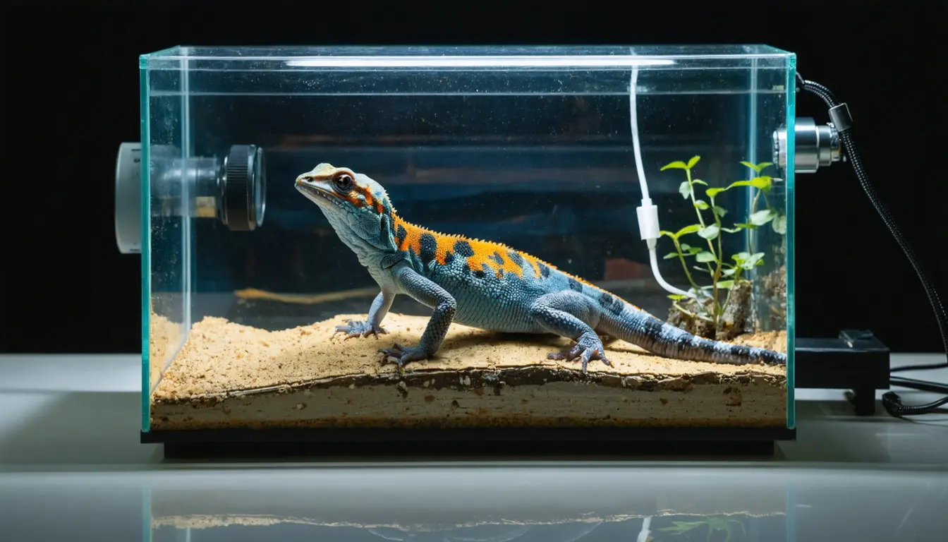Illustration accompanying Male tokay geckos stretch their mating calls with a tenth-of-a-second breath between notes