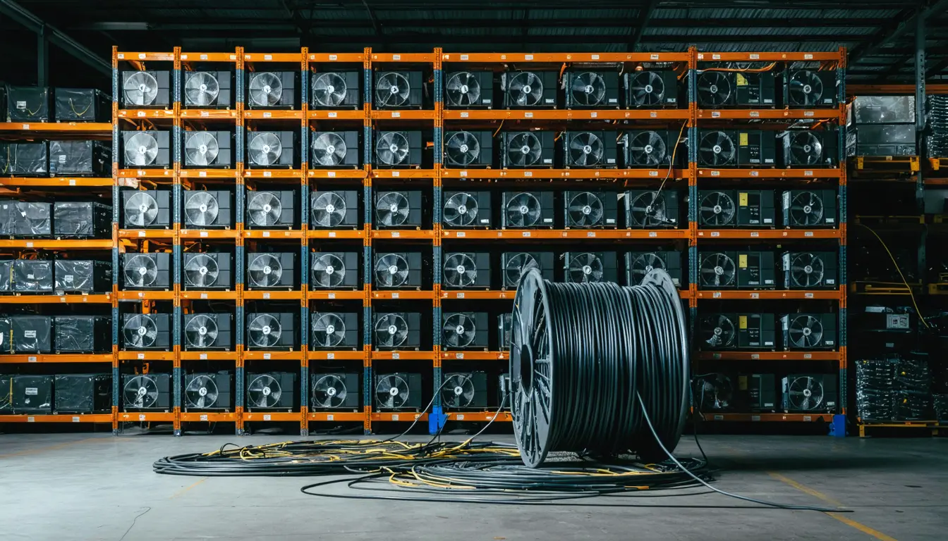 Illustration accompanying Bitcoin nears $87,177 high as weekly ETF inflows shrink 96%